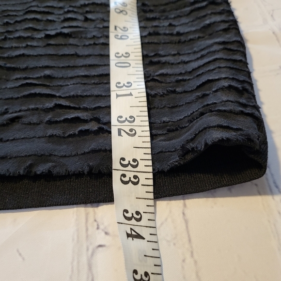 Rag & Bone Silk Ruffle Black Dress Size XS - Picture 8 of 9